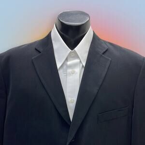 PUBLIC NOTICES Men's 2XL Black Sport Coat Blazer